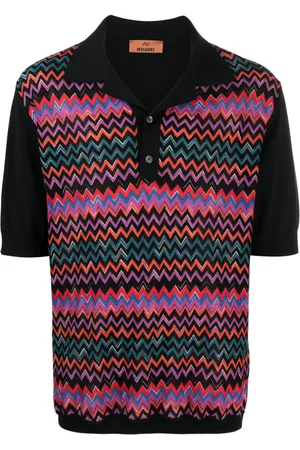 Missoni Polo med zigzag-mønster