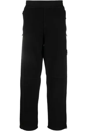 Stone Island Fleecebukser med kompasmærke
