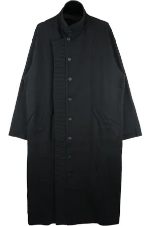 YOHJI YAMAMOTO Enkeltradet blazer med rullekrave
