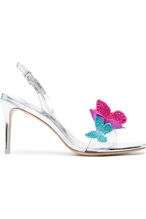 SOPHIA WEBSTER Vanessa 85mm slingback-sandaler