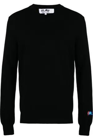 Comme des Garçons Uldtrøje med logomærke