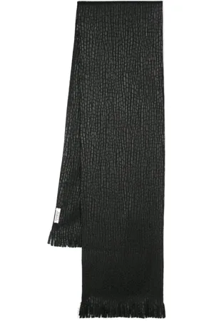 Saint Laurent Tekstureret tørklæde fra 1990