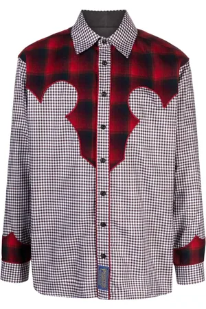 Maison Margiela X Pendleton yoke gingham-ternet skjorte