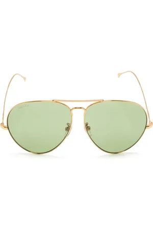 Gucci Pilot-solbriller med logobogstaver