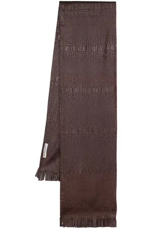 Saint Laurent Tekstureret tørklæde fra 1990