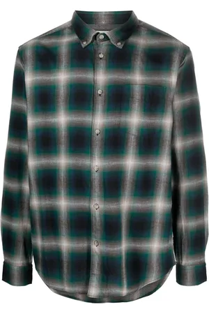 Woolrich Skotskternet Madras skjorte i flannel