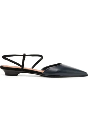 Neous Slingback-sandaler i læder