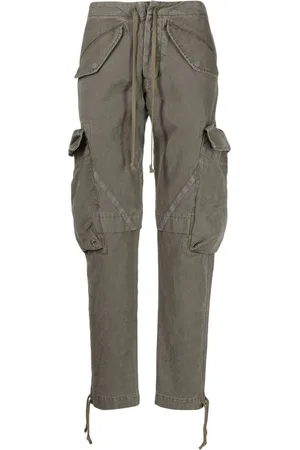 GREG LAUREN Cargo-bukser med tilspidsede ben