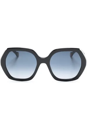 Carolina Herrera Oversize graduerede solbriller