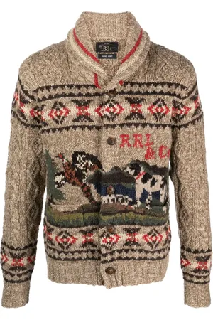 Ralph Lauren Cardigan i jacquard