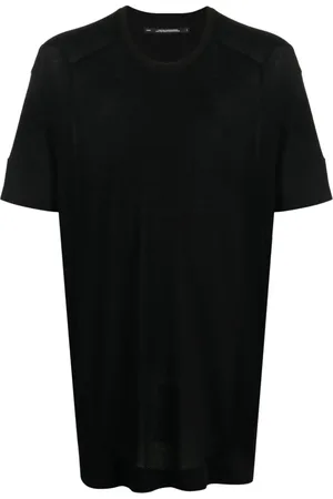 JULIUS T-shirt i jersey med rund hals