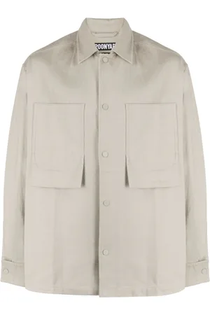 Spoonyard Oversize skjorte med logobroderi
