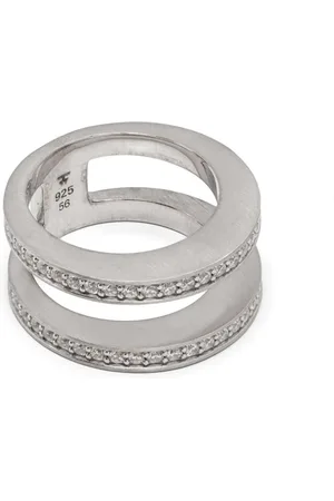 TOM WOOD Vault Double Zirconias ringe
