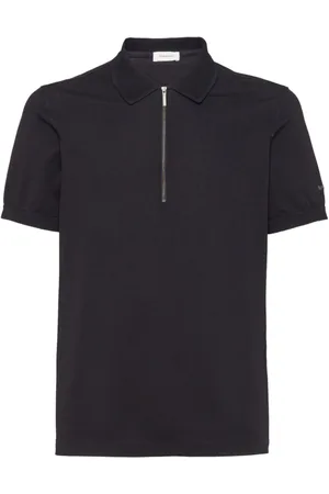 Salvatore Ferragamo Polo med broderet logo