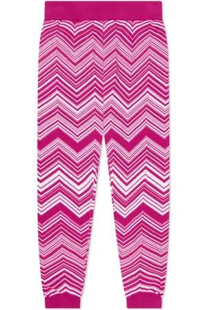 Missoni Tofarvede leggings i strik