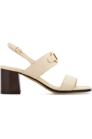 Salvatore Ferragamo 55mm lædersandaler med Gancini-spænde