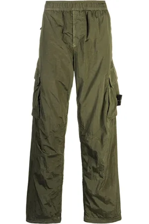 Stone Island Cargo-bukser med kompasmotiv