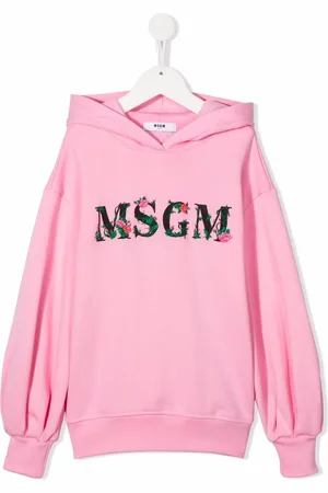 Msgm Hættetrøje med logotryk
