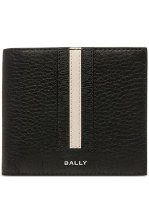 Bally Foldepung i læder med bånd
