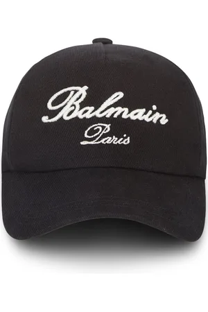 Balmain Baseball-kasket med signatur-broderi