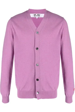Comme des Garçons Cardigan med hjertemærke