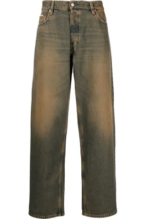 Eytys Benz jeans med brede ben og solbleget effekt