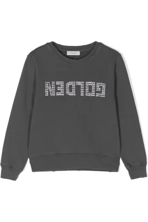 Golden Goose Sweatshirt med krystaludsmykning
