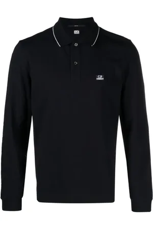 C.P. Company Polo i piqué med logomærke