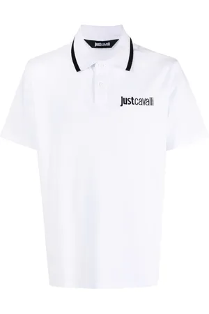 Roberto Cavalli Polo med broderet logo