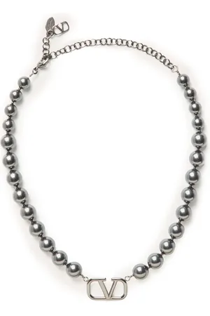 VALENTINO GARAVANI VLogo Signature halskæde med Swarovski-perler