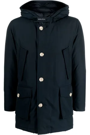 Woolrich Parka med logomærke og hætte