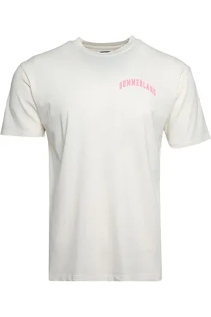 Nahmias T-shirt med Summerland-tryk
