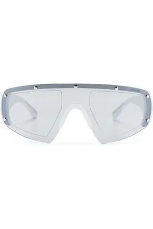 Moncler Oversized Cycliste solbriller med tonet glas