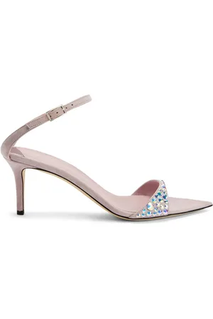 Giuseppe Zanotti Intriigo Queen 70mm sandaler med krystaludsmykning