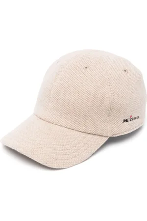 Kiton Baseballkasket med broderet logo