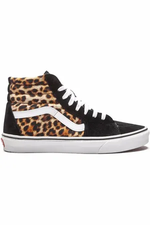 Vans High-top Sk8 sneakers med leopardtryk