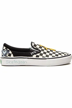Vans X Skateistan Classic slip-on sneakers