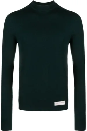 Balmain Trøje i merino med høj hals