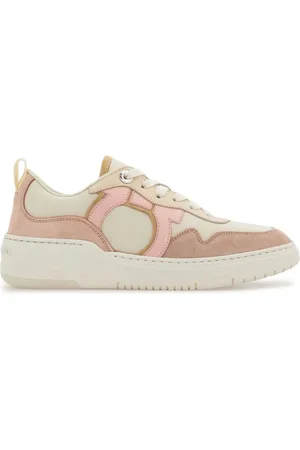 Salvatore Ferragamo Gancini sneakers med snøre