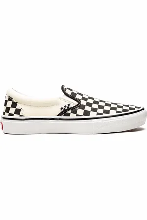 Vans Klassiske skotskternede slip-on-sneakers