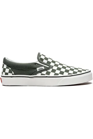 Vans Klassiske skotskternede slip-on-sneakers