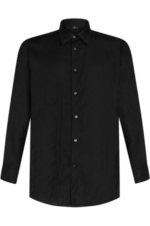 Etro Silkeskjorte i jacquard