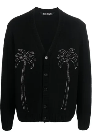 Palm Angels Milano-cardigan med nitter