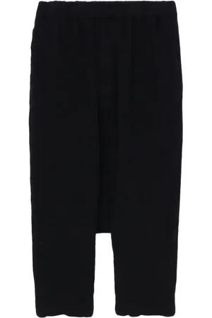Comme des Garçons Cropped bukser med sænket skridt