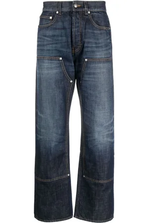 Palm Angels Bukser med monogram-broderi