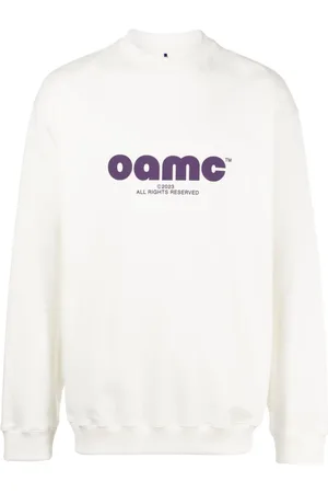 OAMC Sweatshirt med rund hals og logotryk