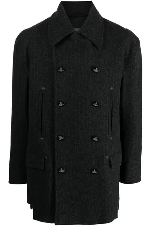 Vivienne Westwood Dobbeltradet peacoat-frakke