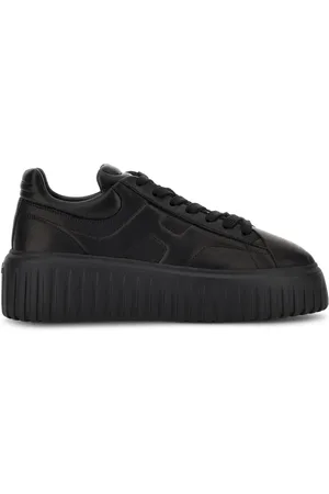 Hogan Low-top H-Stripes sneakers med plateau