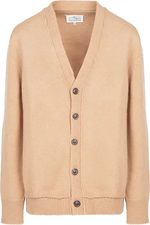 Maison Margiela Strikket cardigan med sænkede skuldre
