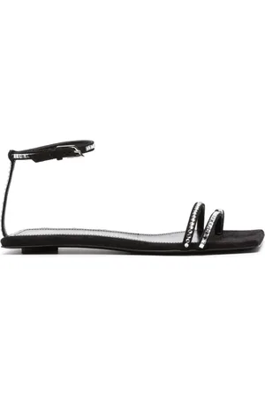 The Attico Flade sandaler med rhinstenudsmykning